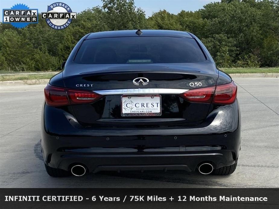 new 2024 INFINITI Q50 car, priced at $45,115