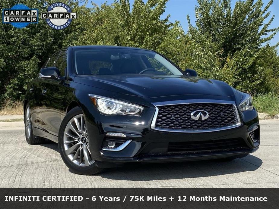 new 2024 INFINITI Q50 car, priced at $45,115