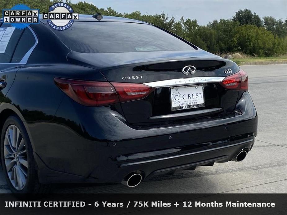 new 2024 INFINITI Q50 car, priced at $45,115