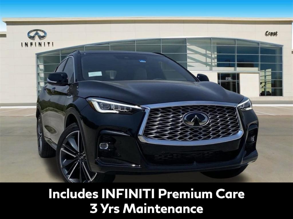 new 2025 INFINITI QX55 car, priced at $53,834