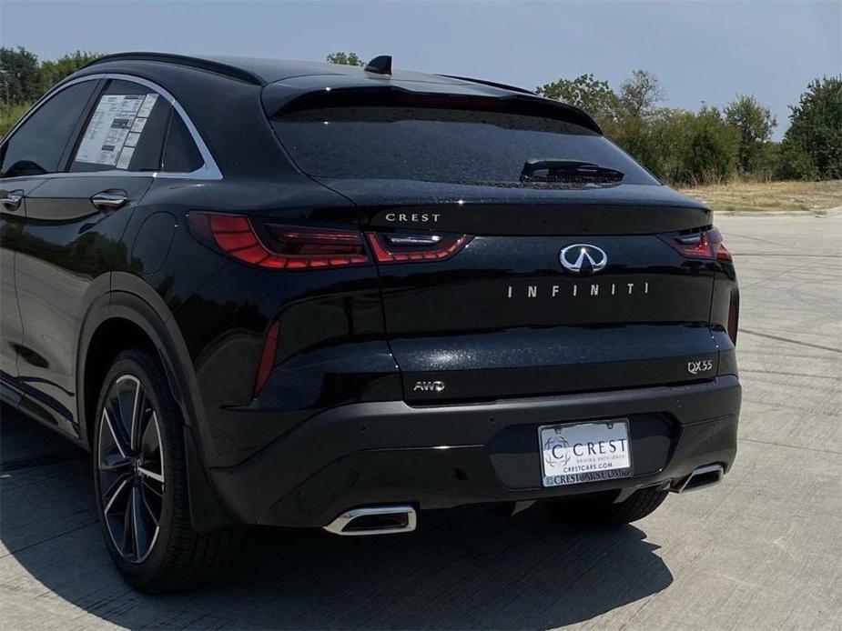 new 2025 INFINITI QX55 car, priced at $53,834