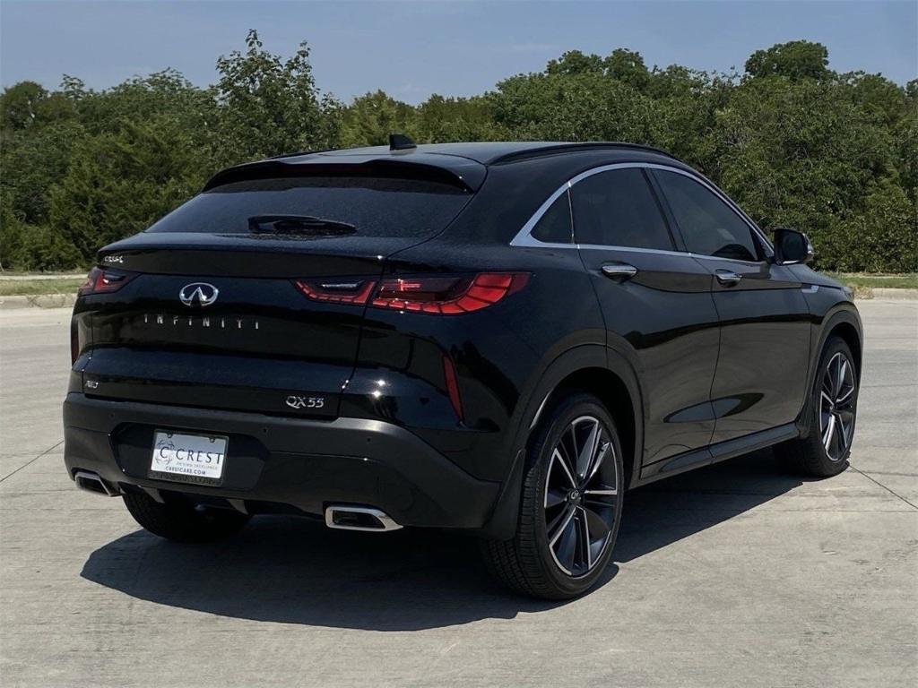 new 2025 INFINITI QX55 car, priced at $53,834