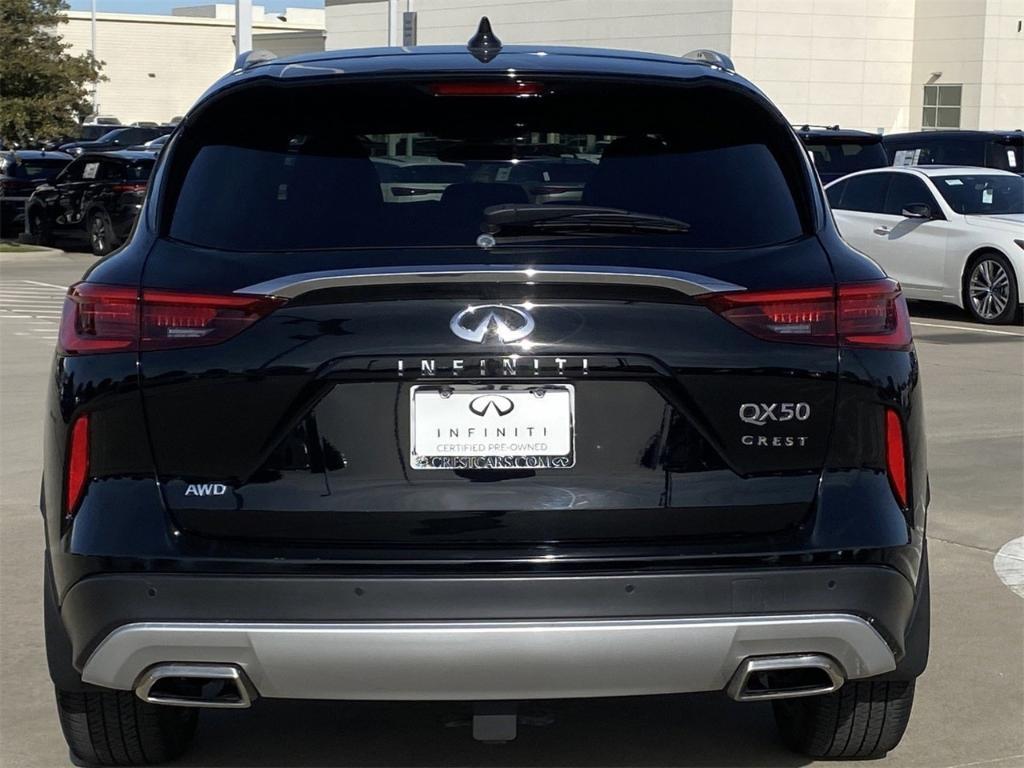 used 2024 INFINITI QX50 car, priced at $45,888