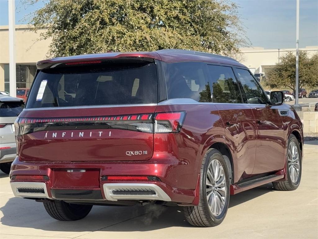 new 2025 INFINITI QX80 car, priced at $101,735