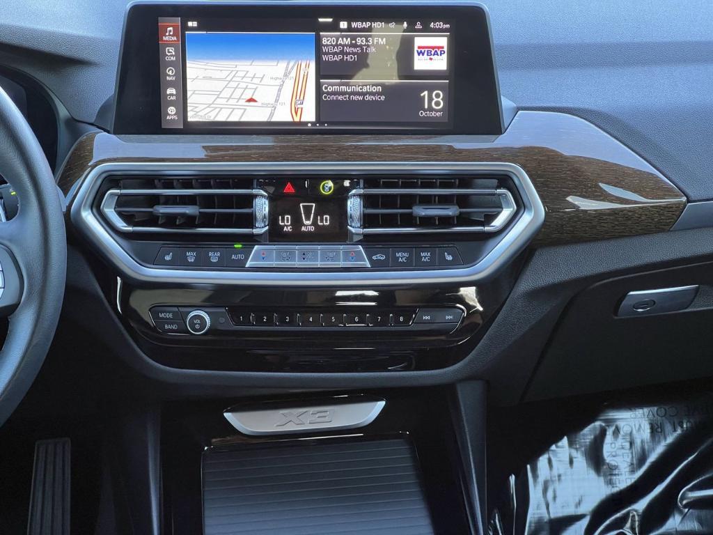 used 2023 BMW X3 car, priced at $31,485