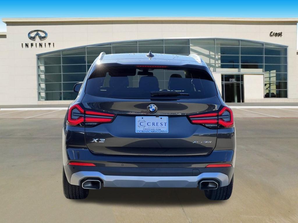 used 2023 BMW X3 car, priced at $31,485