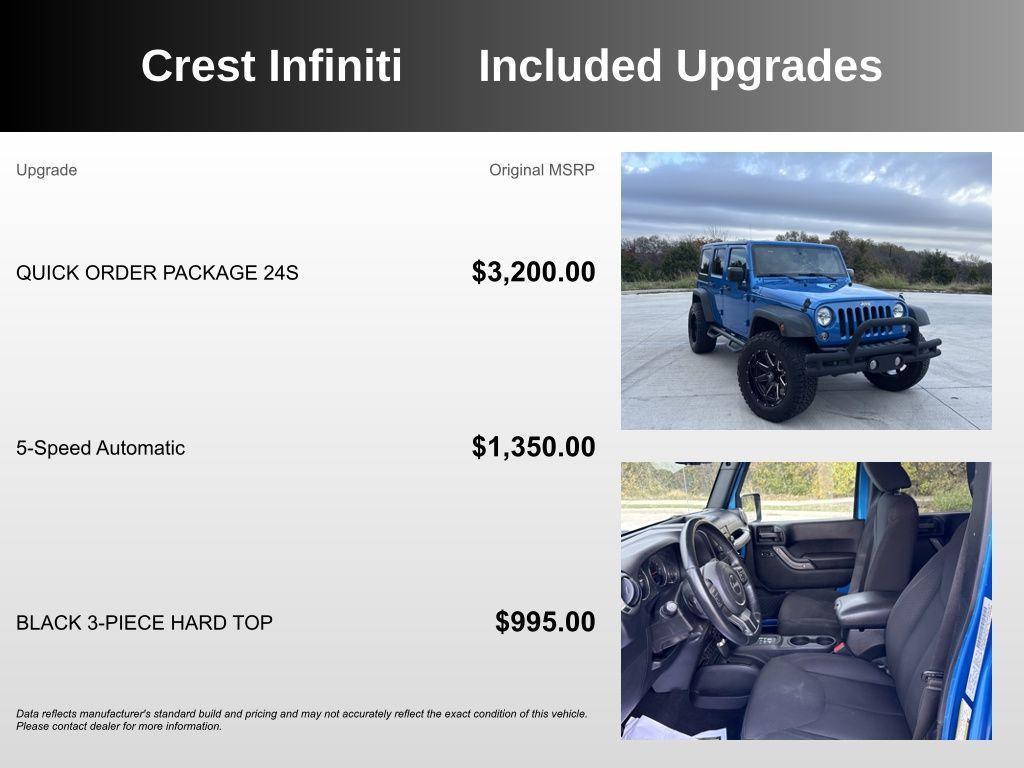 used 2016 Jeep Wrangler Unlimited car, priced at $16,985