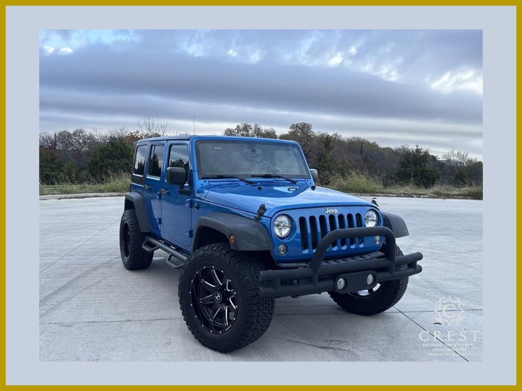 used 2016 Jeep Wrangler Unlimited car, priced at $16,985