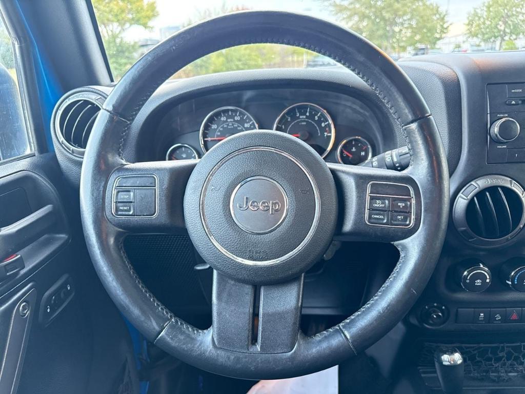 used 2016 Jeep Wrangler Unlimited car, priced at $16,985