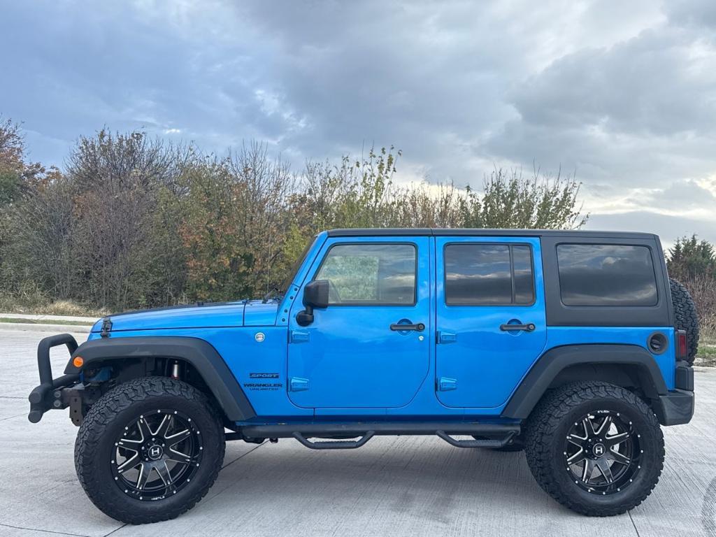 used 2016 Jeep Wrangler Unlimited car, priced at $16,985