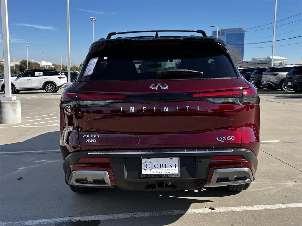 new 2025 INFINITI QX60 car, priced at $71,405