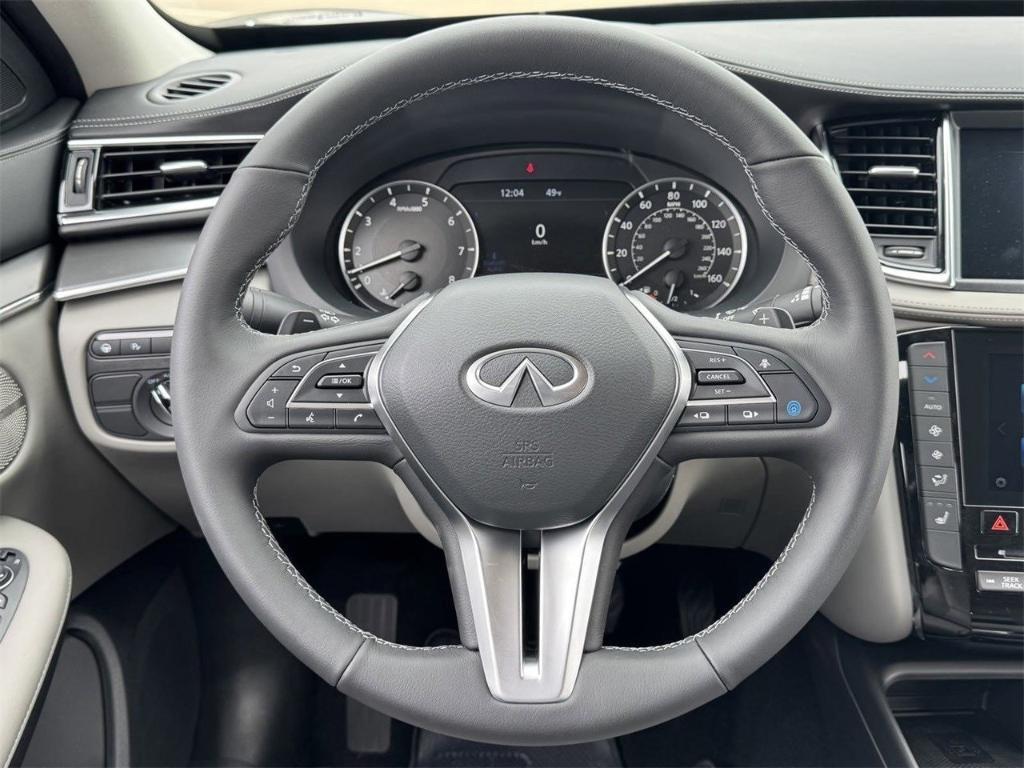 new 2025 INFINITI QX50 car, priced at $47,562