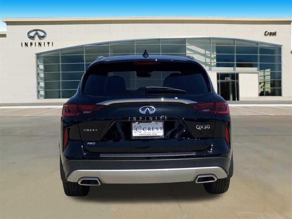 new 2025 INFINITI QX50 car, priced at $47,562
