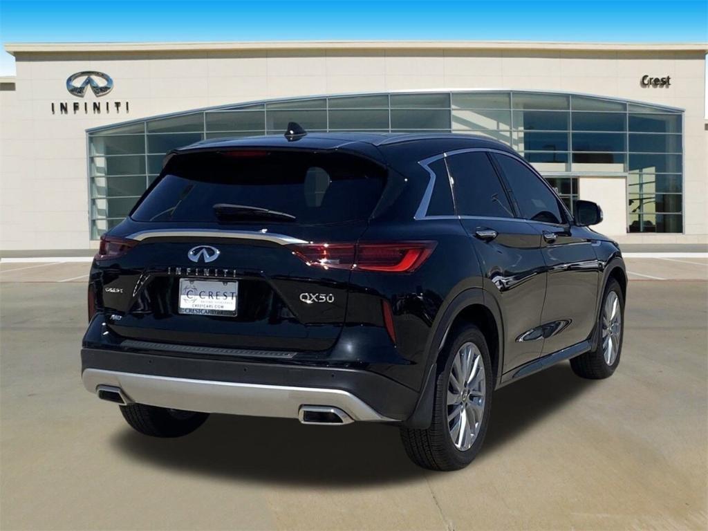 new 2025 INFINITI QX50 car, priced at $49,545
