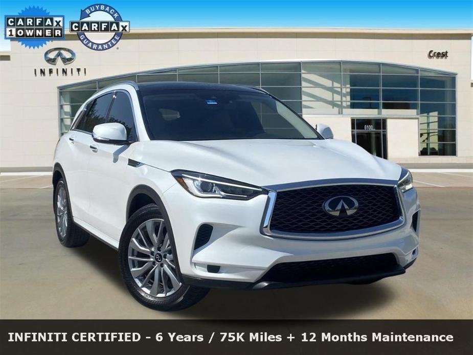 used 2023 INFINITI QX50 car, priced at $32,888