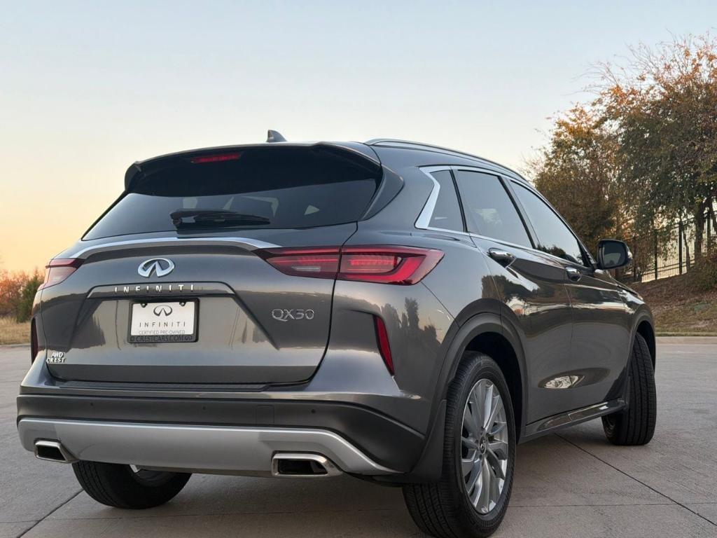 used 2025 INFINITI QX50 car, priced at $39,785