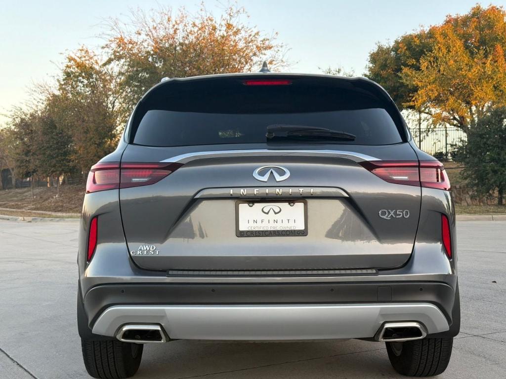used 2025 INFINITI QX50 car, priced at $39,785