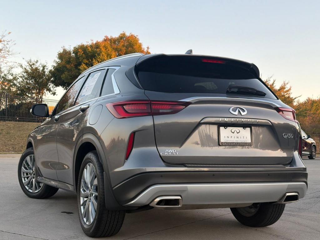 used 2025 INFINITI QX50 car, priced at $39,785
