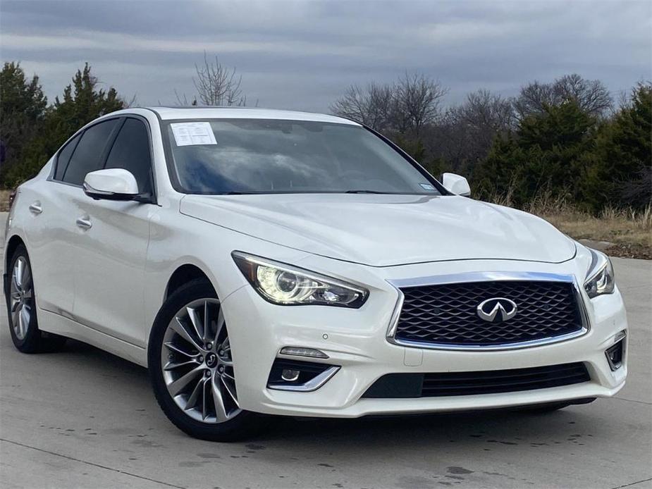 used 2022 INFINITI Q50 car, priced at $26,830