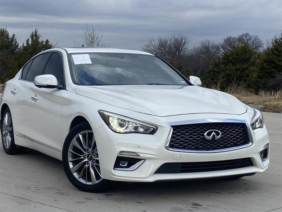 used 2022 INFINITI Q50 car, priced at $26,830