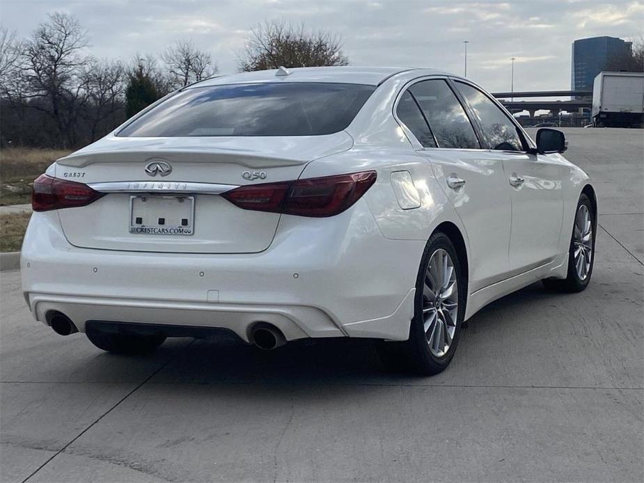 used 2022 INFINITI Q50 car, priced at $26,830