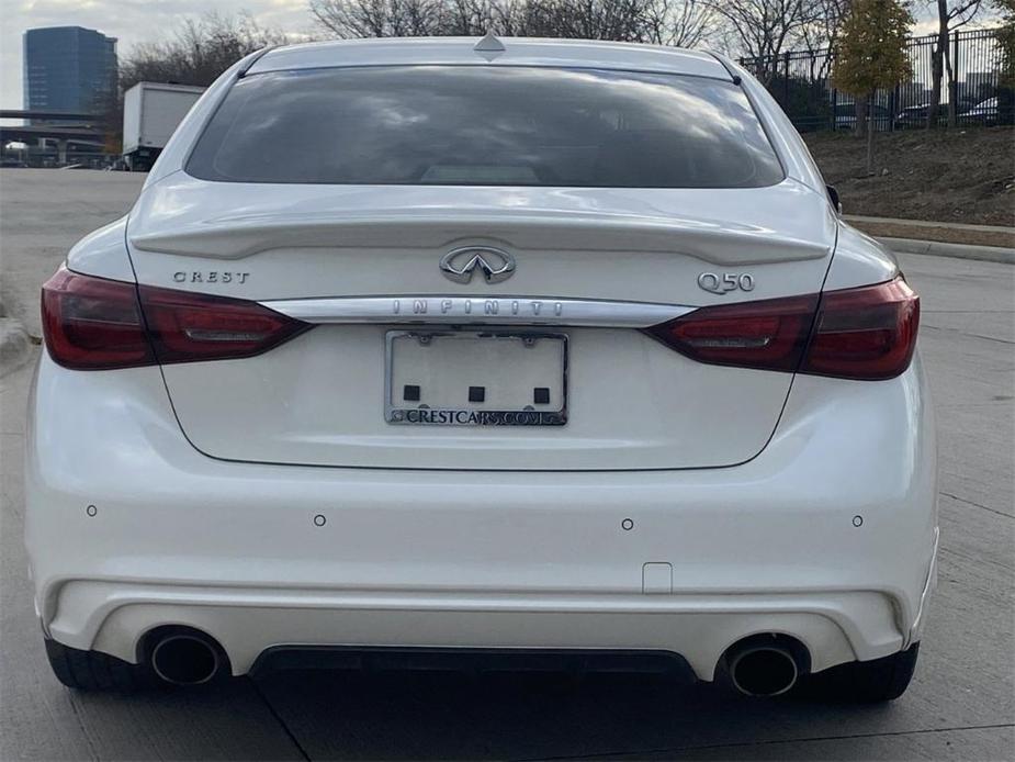 used 2022 INFINITI Q50 car, priced at $26,830