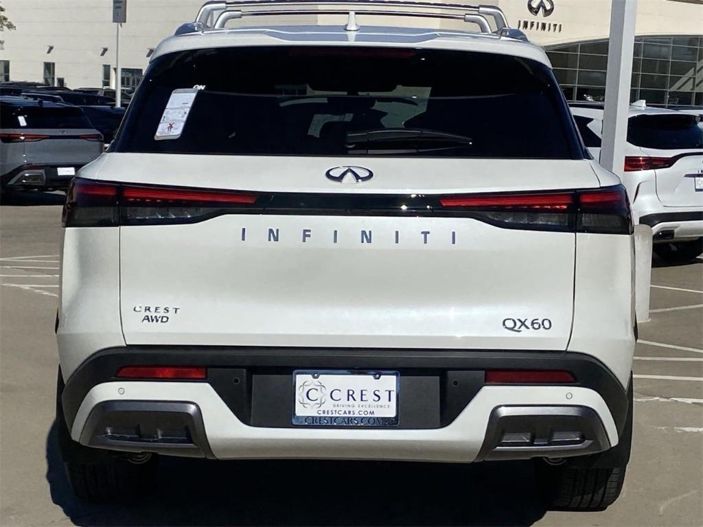 new 2025 INFINITI QX60 car, priced at $63,410