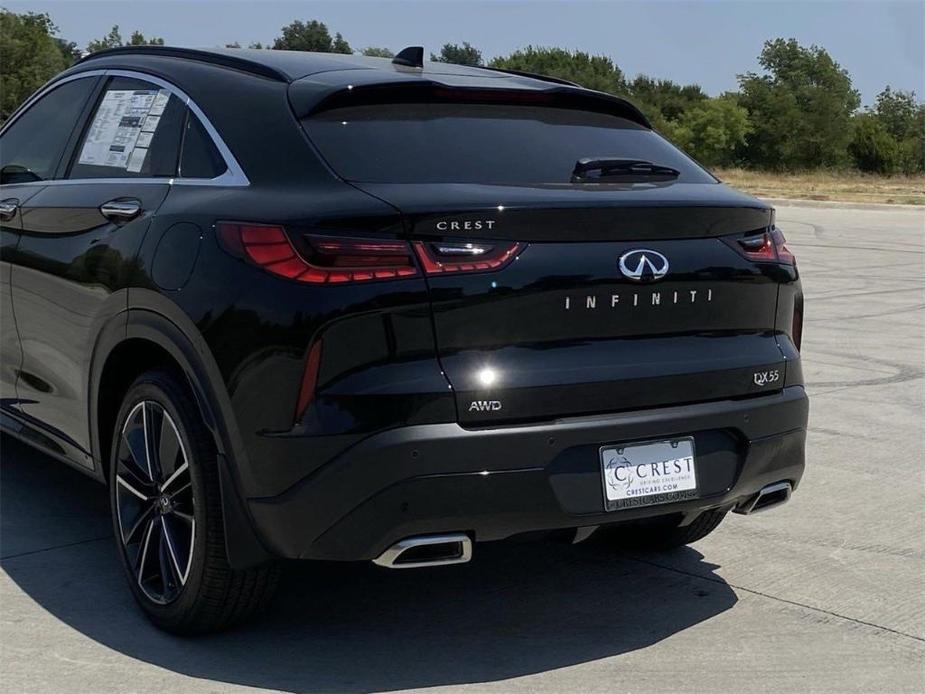 new 2025 INFINITI QX55 car, priced at $59,023