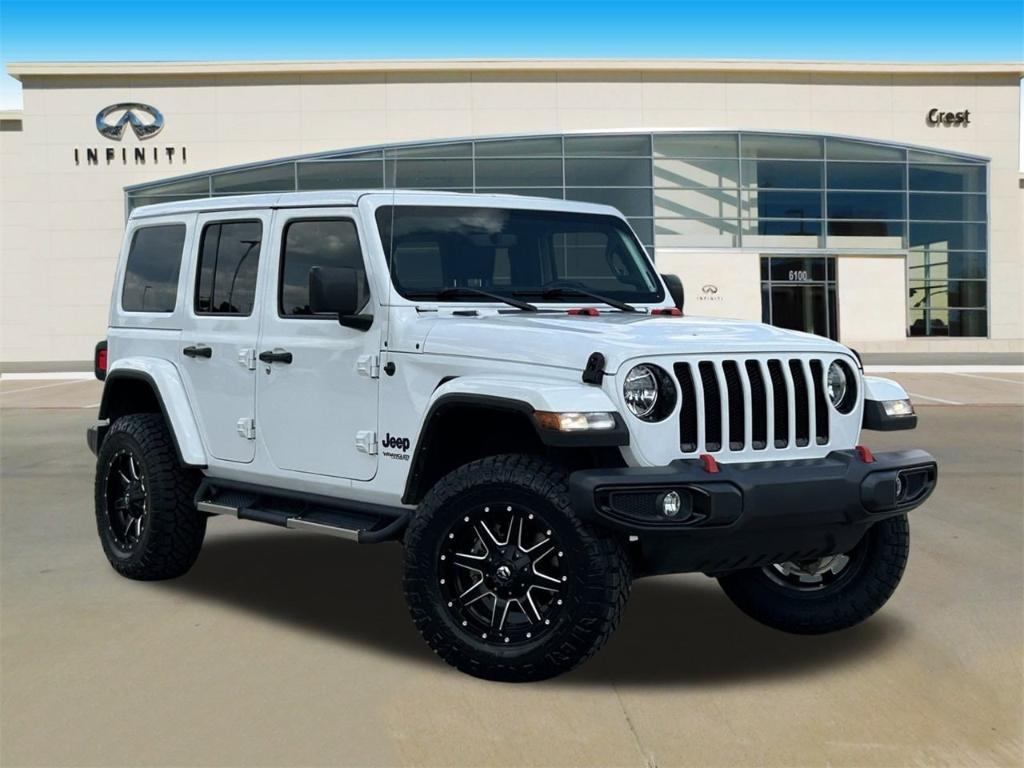 used 2021 Jeep Wrangler Unlimited car, priced at $33,485