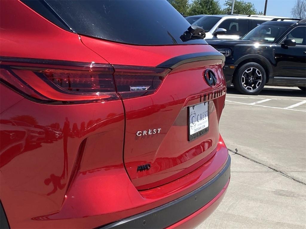 new 2025 INFINITI QX50 car, priced at $52,022