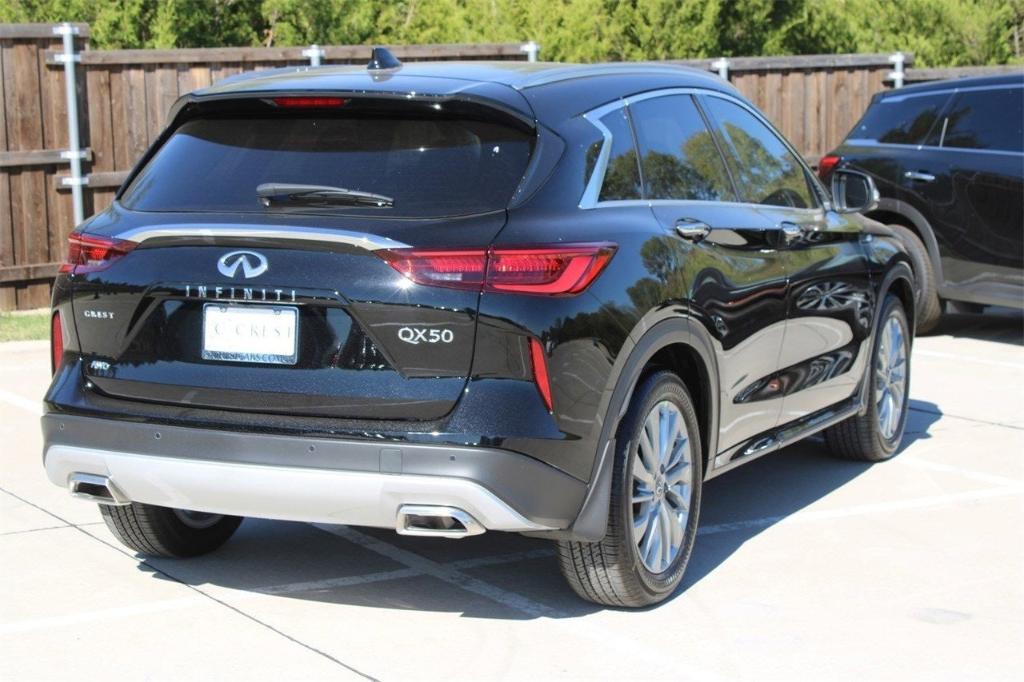 new 2024 INFINITI QX50 car, priced at $43,522