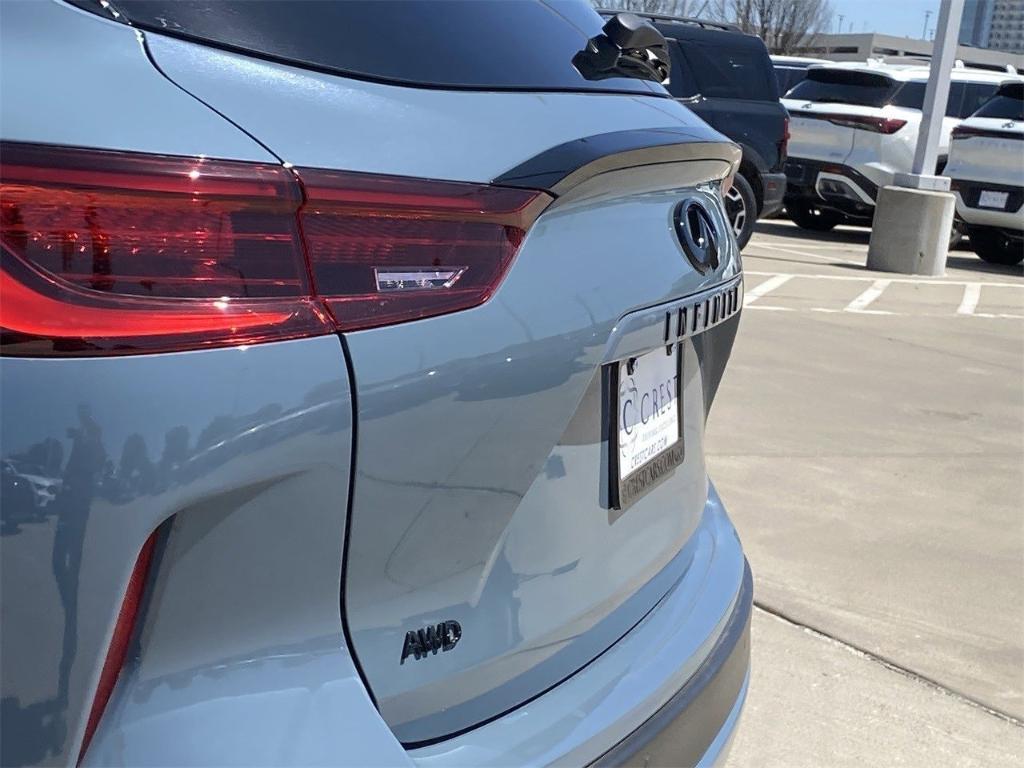 new 2025 INFINITI QX50 car, priced at $52,450