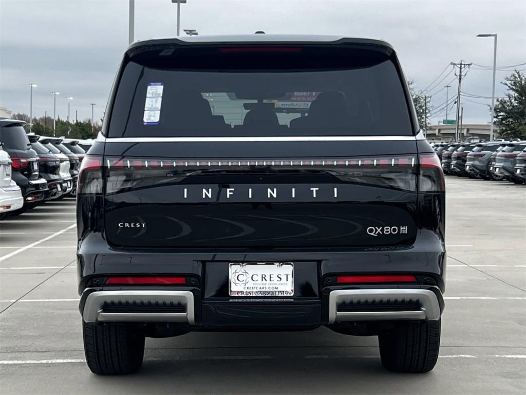 new 2025 INFINITI QX80 car, priced at $93,200