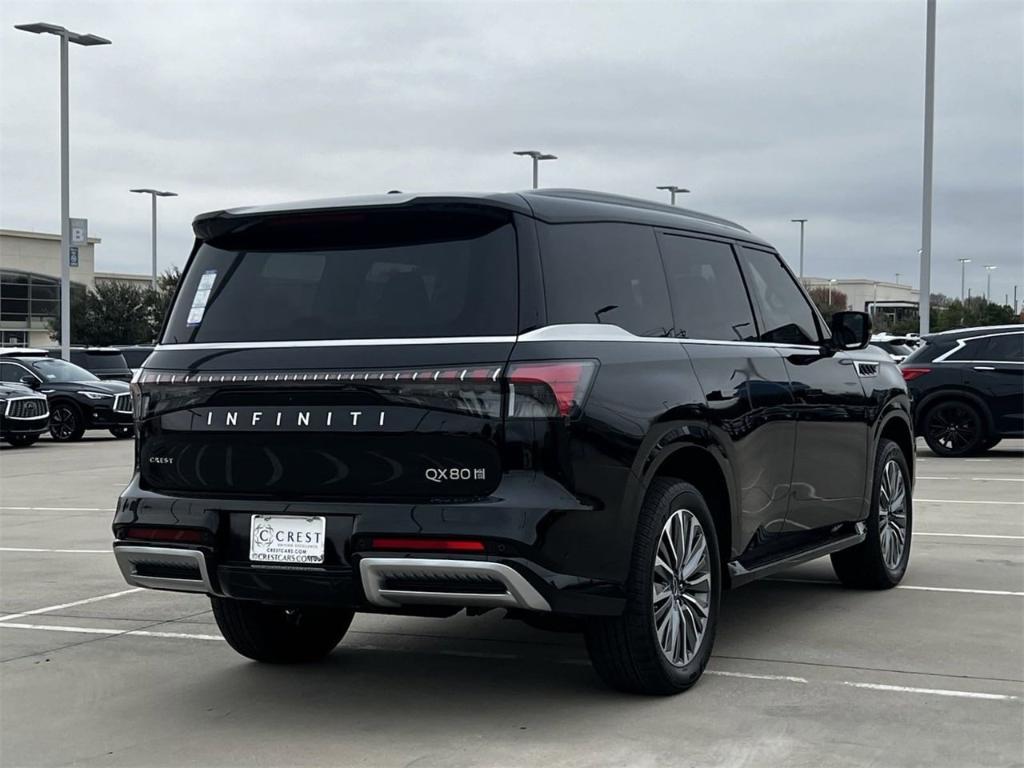 new 2025 INFINITI QX80 car, priced at $93,200