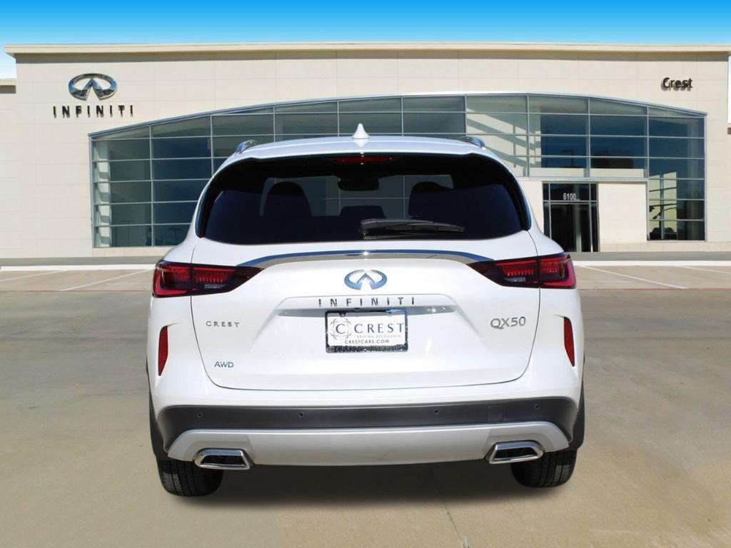 new 2025 INFINITI QX50 car, priced at $54,170