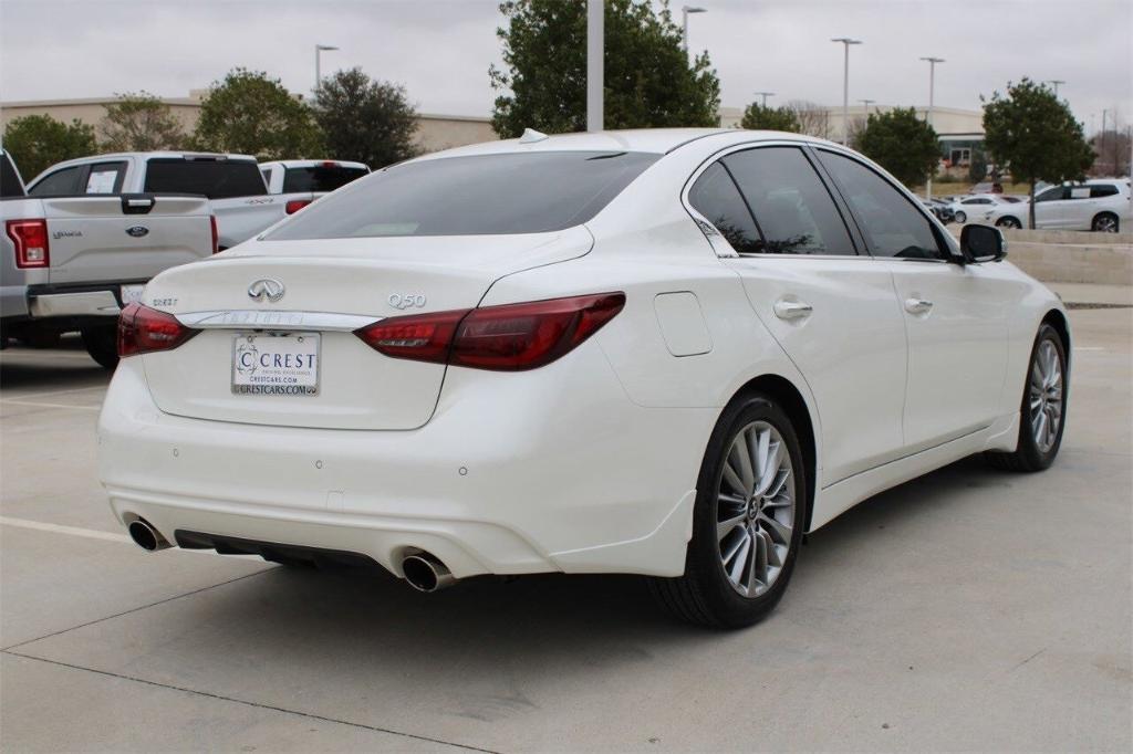 new 2024 INFINITI Q50 car, priced at $42,850