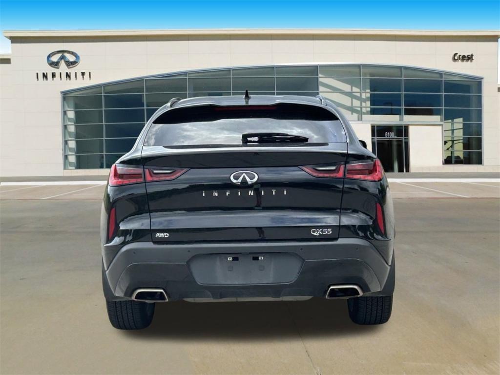 used 2022 INFINITI QX55 car, priced at $31,988
