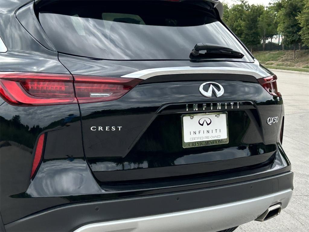 used 2023 INFINITI QX50 car, priced at $30,788