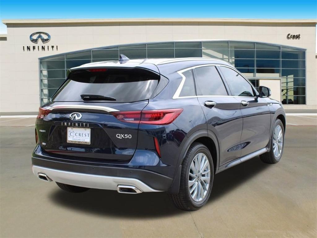 new 2025 INFINITI QX50 car, priced at $51,158
