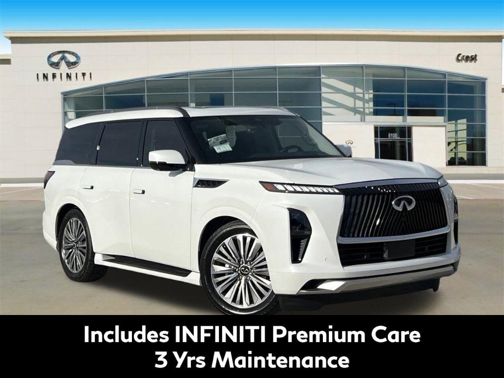 new 2025 INFINITI QX80 car, priced at $93,000