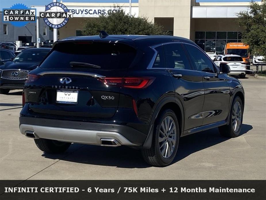 used 2024 INFINITI QX50 car, priced at $35,888