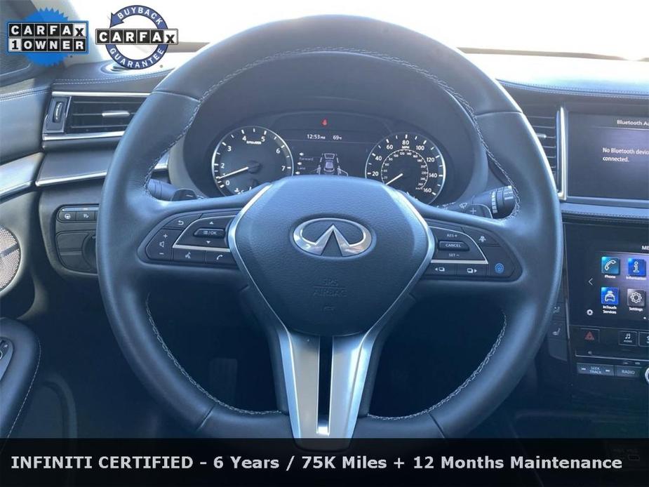 used 2024 INFINITI QX50 car, priced at $35,888