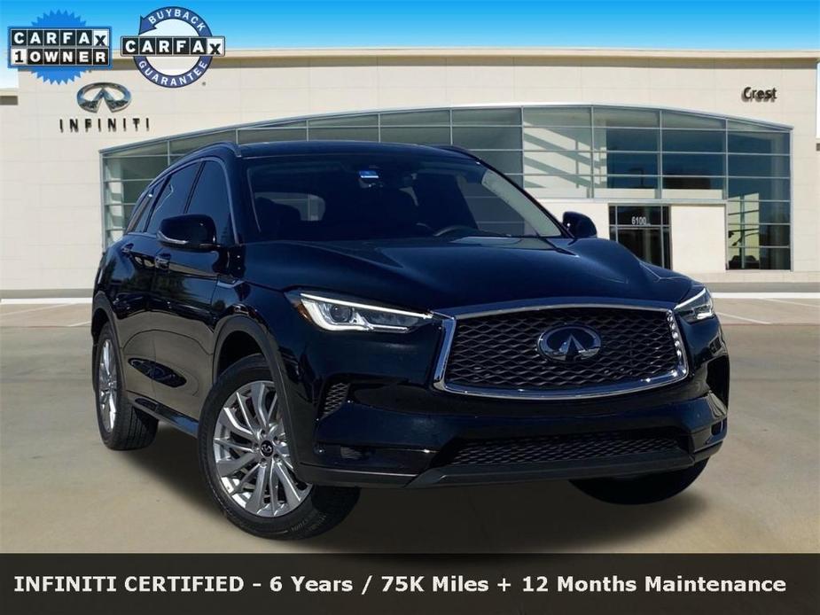 used 2024 INFINITI QX50 car, priced at $35,888