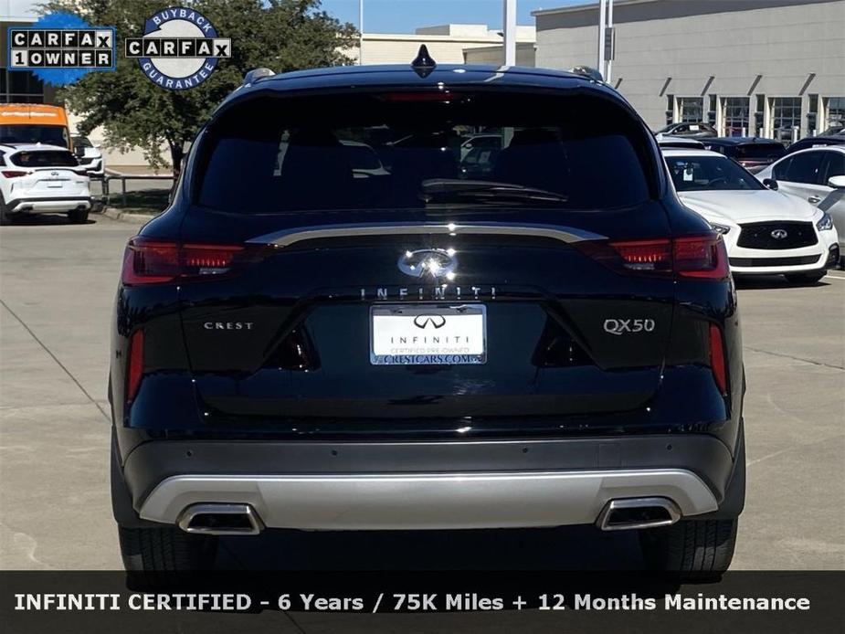 used 2024 INFINITI QX50 car, priced at $35,888