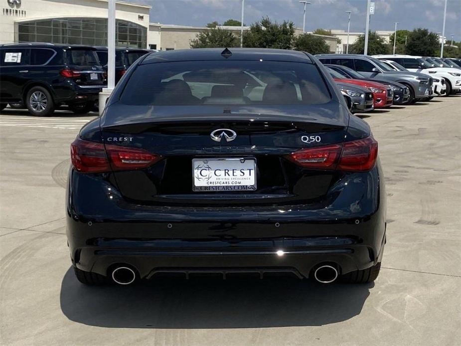 new 2024 INFINITI Q50 car, priced at $49,271