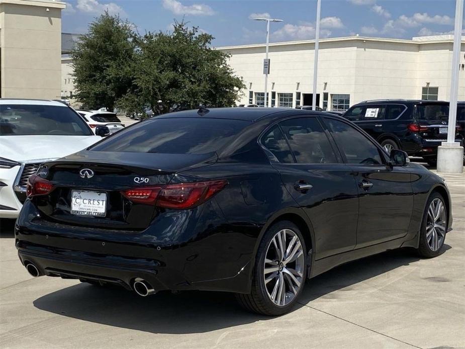 new 2024 INFINITI Q50 car, priced at $49,271