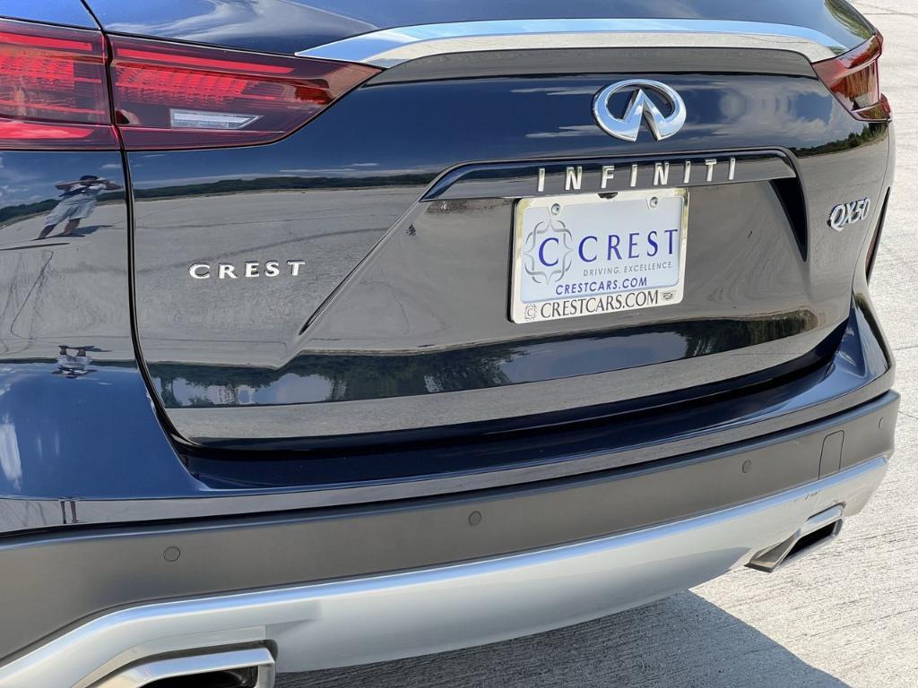 used 2024 INFINITI QX50 car, priced at $32,785