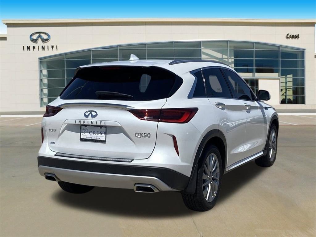 new 2025 INFINITI QX50 car, priced at $48,426