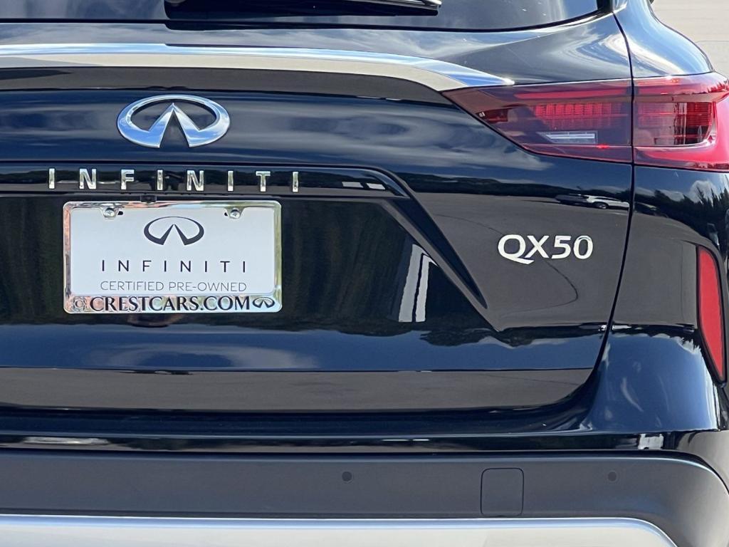 used 2022 INFINITI QX50 car, priced at $29,985