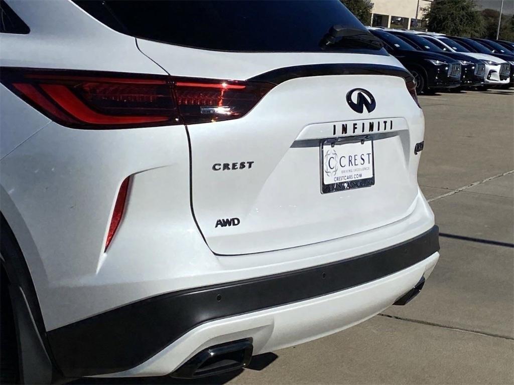 new 2025 INFINITI QX50 car, priced at $54,287